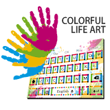 Colorful Life Art Keyboard icon
