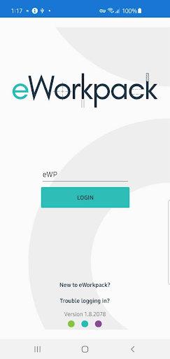 Android application Wood.eWorkpack screenshort