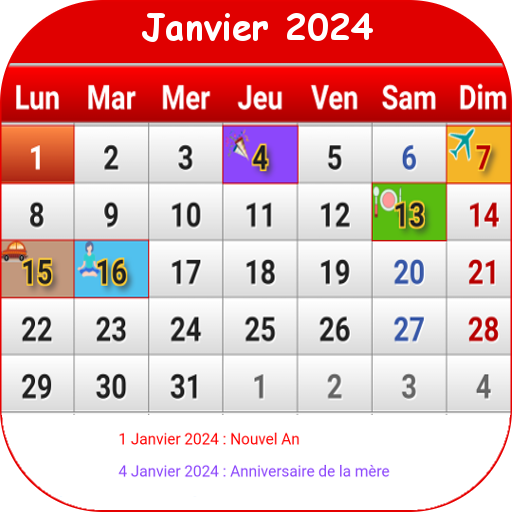 Burundi Calendrier 2024 logo