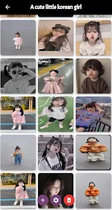 cute korean girls wallpapers