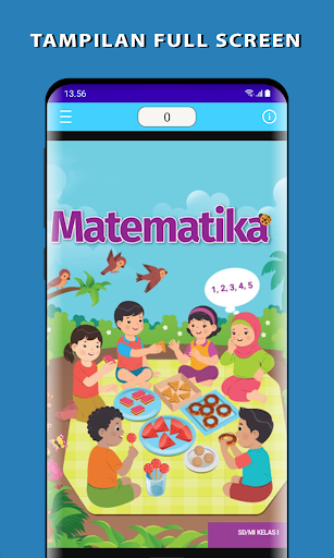 Android application Matematika 1 Kurikulum Merdeka screenshort