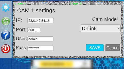 EyeLook IP camera JPEG viewer Screen 2