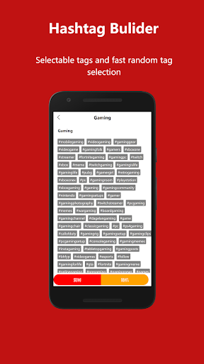 Hashtag Builder Screen 2