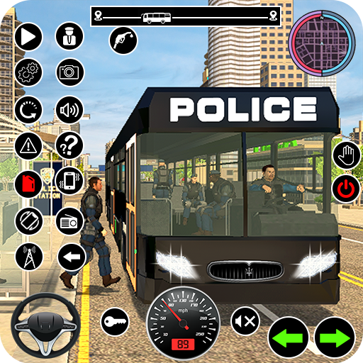 Police Bus Game: US Cops Coach 1.16 Icon