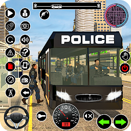 Icon image Police Bus Game: US Cops Coach
