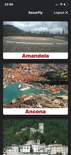 Android application SecurFly screenshort