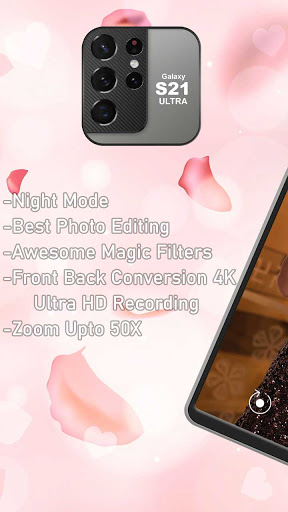 Android application S21 Ultra Camera: Camera for G screenshort