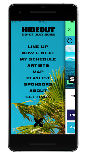 Aperçu de l'application
