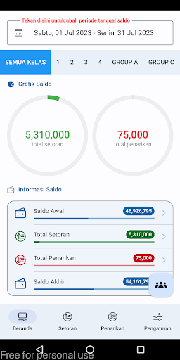 Tabungan Siswa - TabSis Screen 2