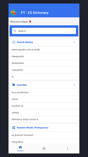 PORTUGUESE-SPANISH Dictionary