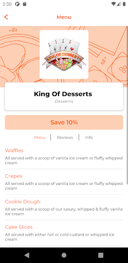 King of Desserts DY10 Screen 2