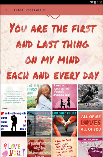LOVE QUOTES FOR HER Screen 3