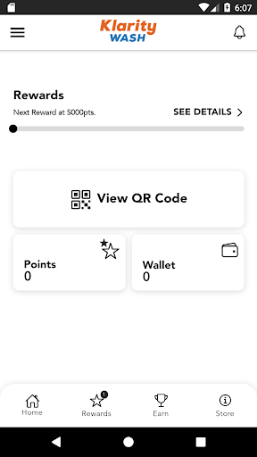 Klarity Wash Rewards Screen 2