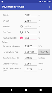 Psychrometric Calc