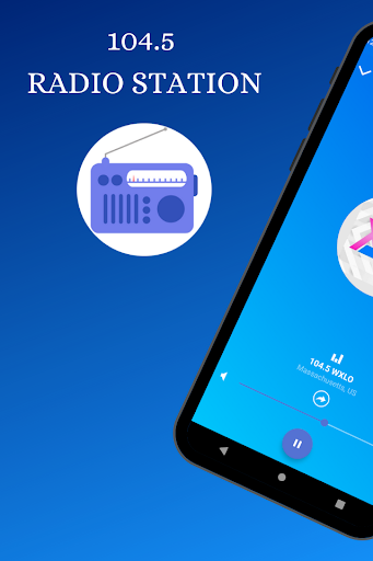 104.5 Radio Station Online Screen 2