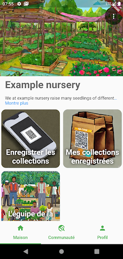Android application MyFarmTrees Nursery screenshort