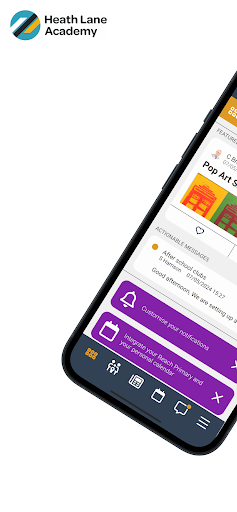Android application Heath Lane Academy App screenshort