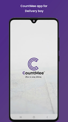 Android application CountMee Delivery Partner screenshort