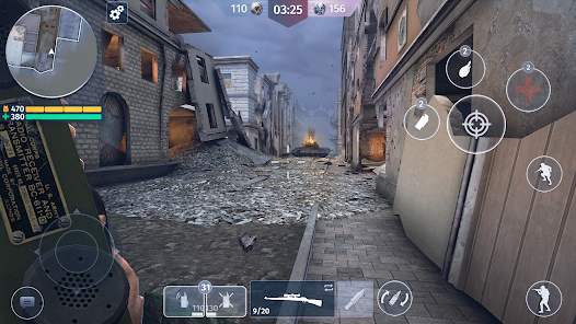 World War 2: Shooting Games 4.12 APK + Mod (Unlimited money) for Android