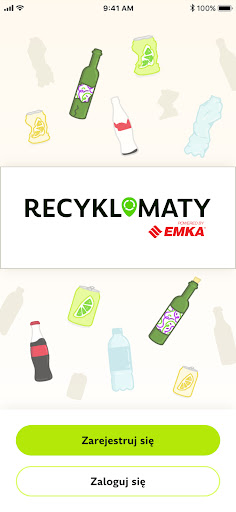 Android application Recyklomaty screenshort