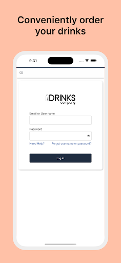 Android application The Drinks Company screenshort