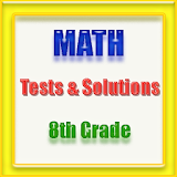 8th Grade Math Tests&Solutions icon