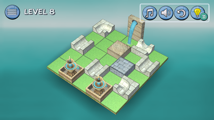 Flow Water Fountain 3D Puzzle - Preview 2