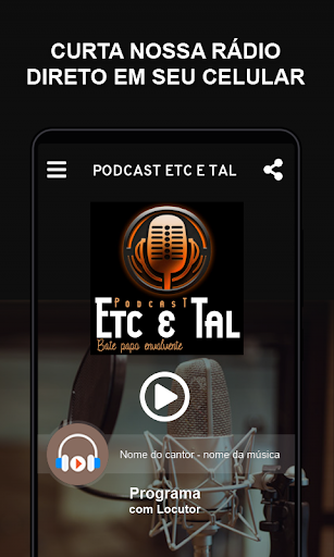 Android application Podcast Etc & Tal screenshort