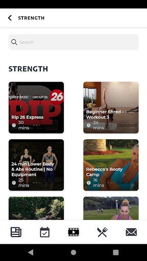 Westpark Fitness Screen 3