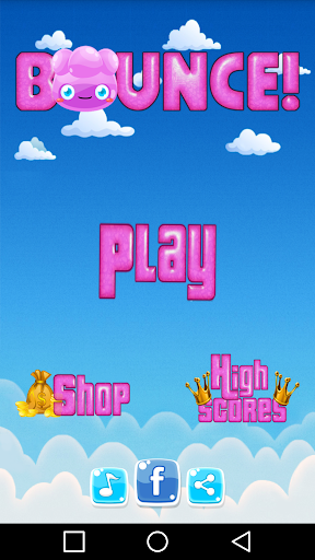 Android application Bounce! screenshort