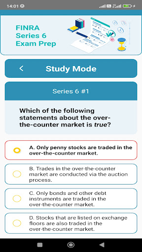 FINRA Series 6 Exam Prep Screen 3