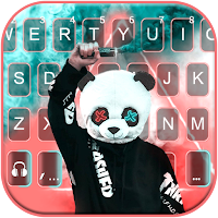 Фон клавиатуры Panda Mask Smok