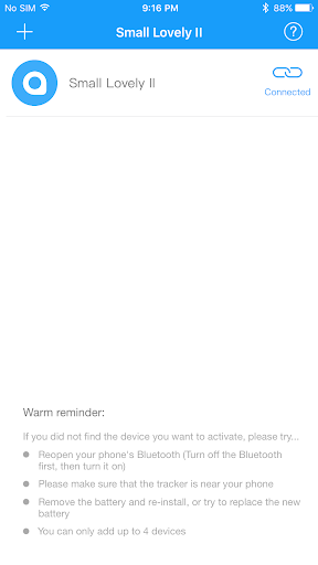 iFindU Screen 2