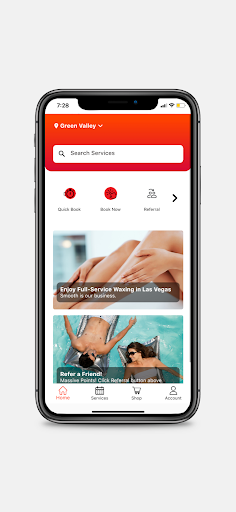 Android application SOS WAX screenshort