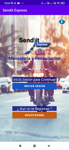 Android application Sendit Express screenshort