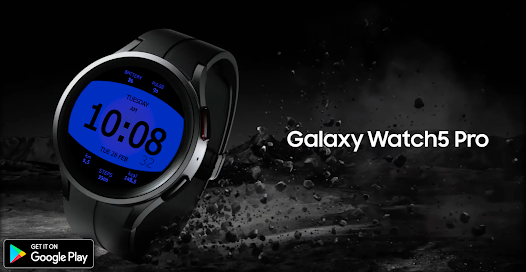 Digital Sport blue Watch face 1.0 APK + Mod (Free purchase) for Android