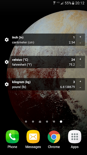 Screenshot of Convert Units