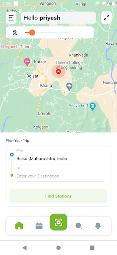 Android application EVolute-Surat screenshort