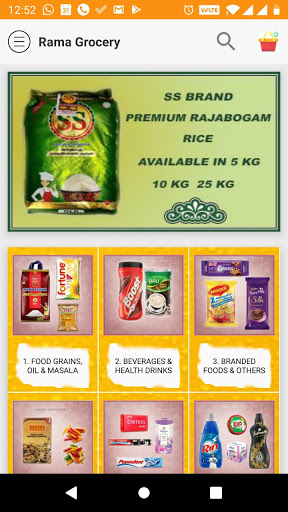 Rama Grocery Screenshot 1 - AppWisp.com