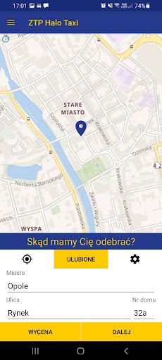 Halo Taxi Opole Screen 3