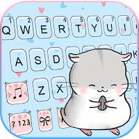 Фон клавиатуры Cute Hamster