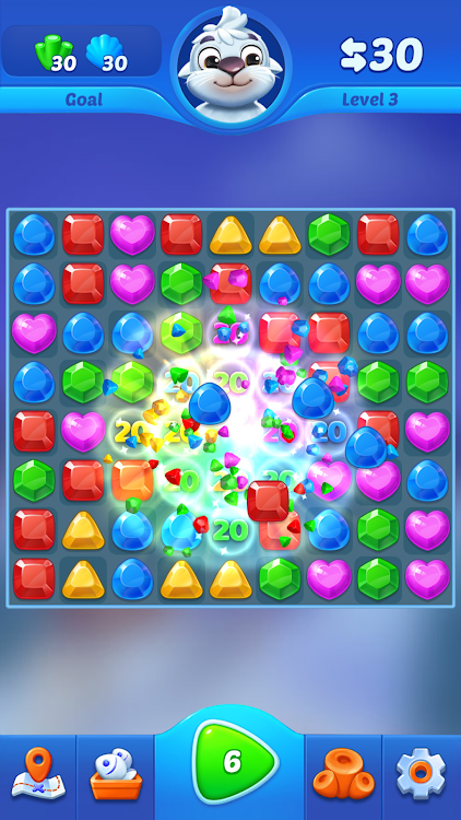 Jewel crush - match 3 game - 1.4 - (Android)