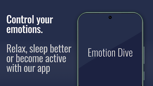 Android application Emotion Dive - Swipe and Relax screenshort