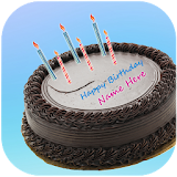 Name on Birthday Cake icon