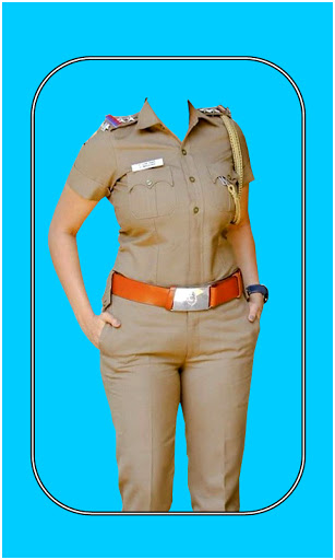 Women Police Suit Photo Maker Screen 2