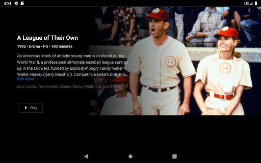 Screenshot of H&B TV Now