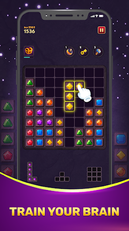 Game screenshot Block Puzzle Jewel & Gems mod apk
