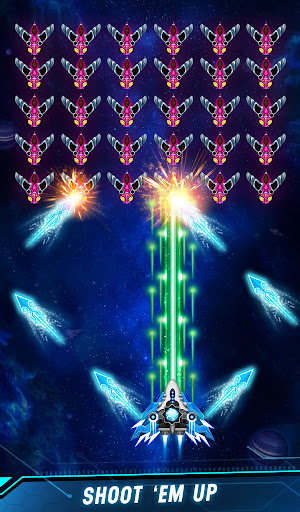 لعبه Space shooter - Galaxy attack apk مهكر5