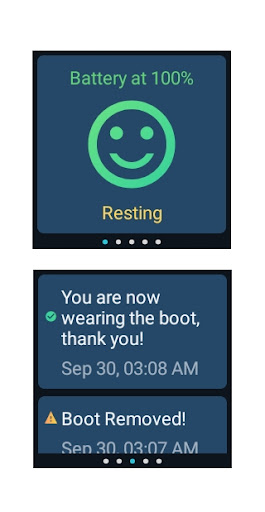 Sensoria Smart Boot for Watch Screen 2