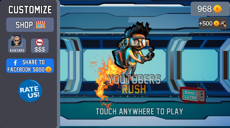 Youtubers Rush - 2.1 - (Android)